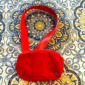 Pale Raspberry colored Lululemon Everyday Belt bag
